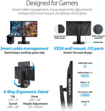 Load image into Gallery viewer, Asus VG248QG 24” G-Sync Compatible Gaming Monitor 165Hz Full HD