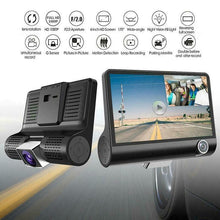 Load image into Gallery viewer, Dual Car Dash Cam with Front and Back Cameras