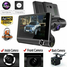 Load image into Gallery viewer, Dual Car Dash Cam with Front and Back Cameras