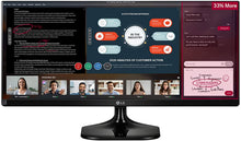 Load image into Gallery viewer, LG 25UM58-P 25&quot; 21:9 UltraWide IPS Monitor with Screen Split
