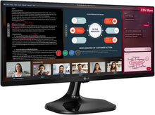 Load image into Gallery viewer, LG 25UM58-P 25&quot; 21:9 UltraWide IPS Monitor with Screen Split
