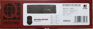 Q Micro USB Keyboard & Optical Mouse