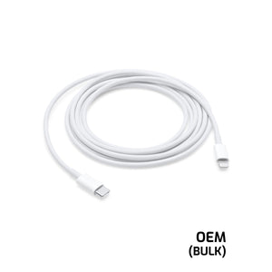 Type C to Lightning Data Cable for Apple iPhone 3ft (PD) (Bulk) (OEM)