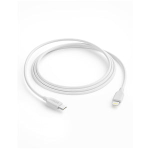 Rush Type C to Lightning Cable for Apple iPhone White 3 ft
