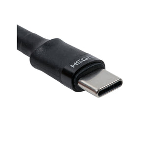 Rush Braided Type C to Type C Cable (Black)
