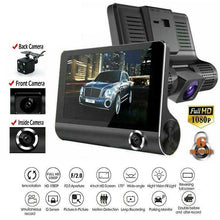 Charger l&#39;image dans la galerie, Dual Car Dash Cam with Front and Back Cameras
