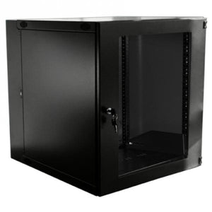 12U Double Hinged Swing Out Wall Mount Cabinet